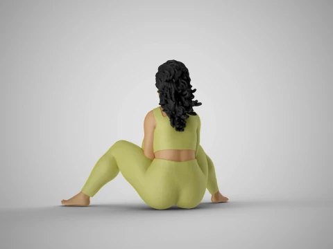 Cosmopolitan Girl 7 3D Print Model