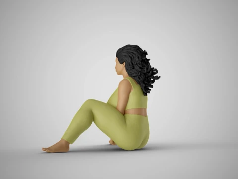 Cosmopolitan Girl 7 3D Print Model