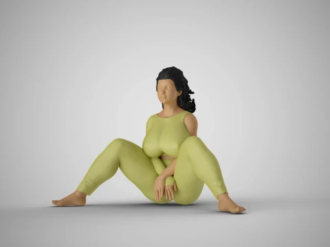Cosmopolitan Girl 7 3D Print Model
