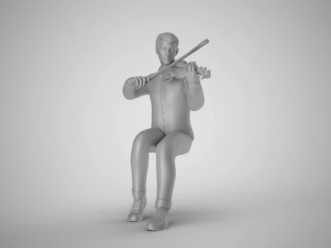 Virtuoso Violin 2 3D Print Model