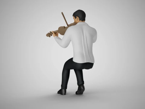 Virtuoso Violin 2 3D Print Model