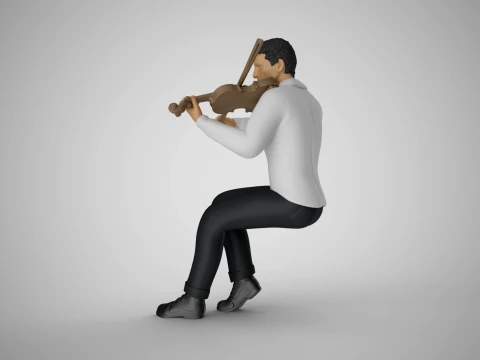 Virtuoso Violin 2 3D Print Model