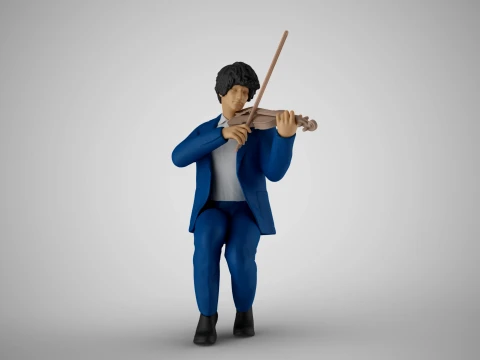 Virtuoso Violin 3 3D Print Model