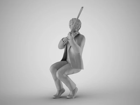 Virtuoso Violin 3 3D Print Model