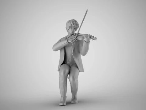 Virtuoso Violin 3 3D Print Model