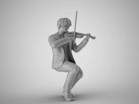 Virtuoso Violin 3 3D Print Model