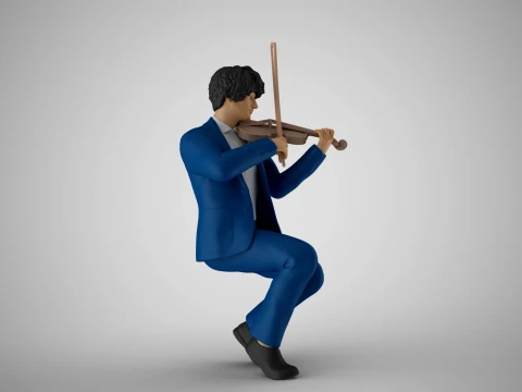 Virtuoso Violin 3 3D Print Model