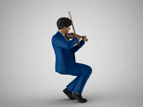 Virtuoso Violin 3 3D Print Model