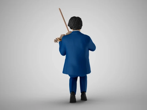 Virtuoso Violin 3 3D Print Model