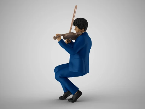 Virtuoso Violin 3 3D Print Model