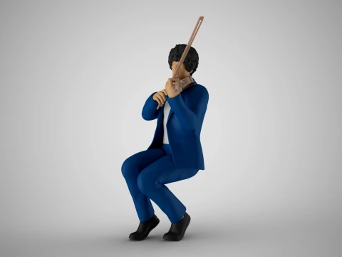 Virtuoso Violin 3 3D Print Model