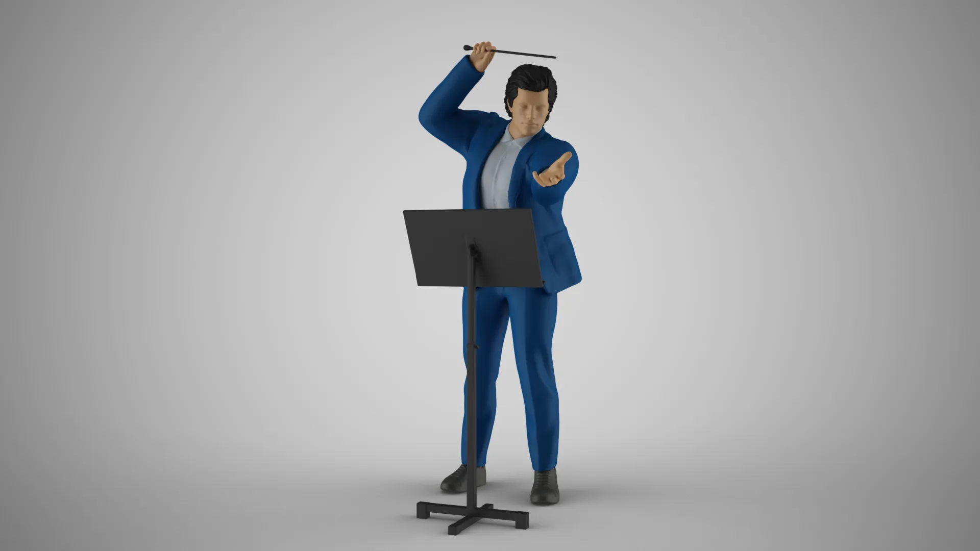 Maestro 3D Print Model .c4d .max .obj .3ds .fbx .stl .blend 