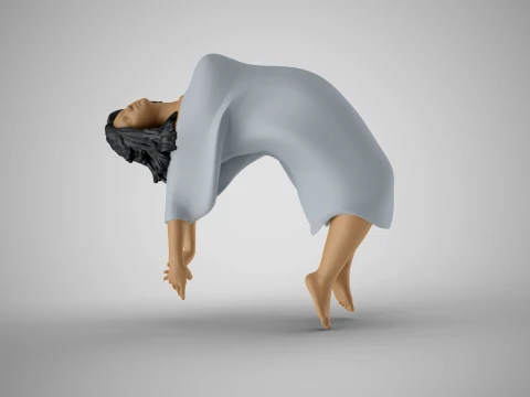 Flying in a Dream 3D Print Model