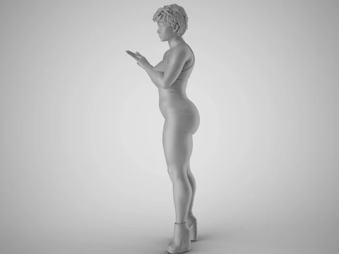 Finger Account 3D Print Model