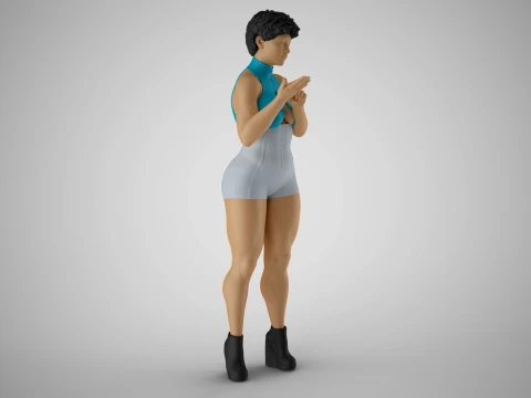 Finger Account 3D Print Model
