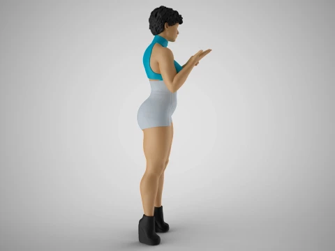Finger Account 3D Print Model