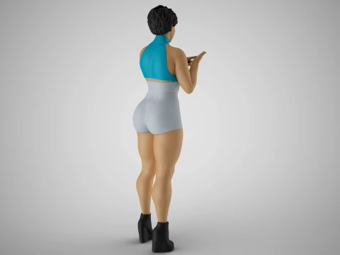 Finger Account 3D Print Model