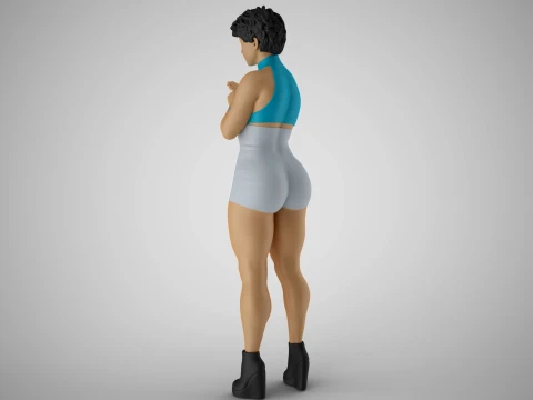 Finger Account 3D Print Model
