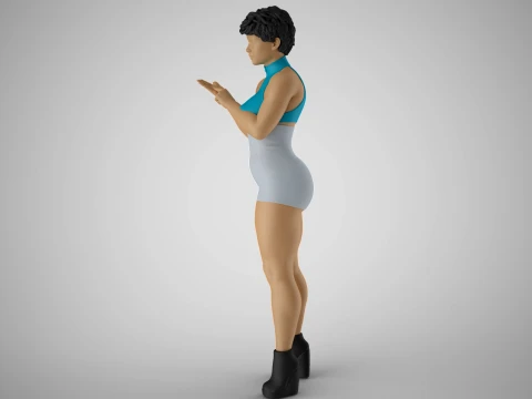 Finger Account 3D Print Model