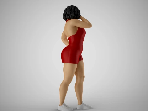 Woman Indulge 3D Print Model