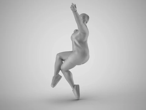 City Girl 2 3D Print Model
