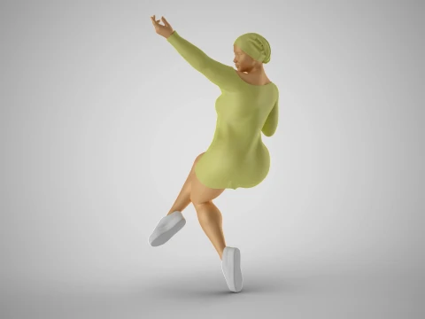 City Girl 2 3D Print Model
