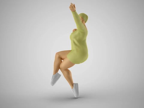 City Girl 2 3D Print Model