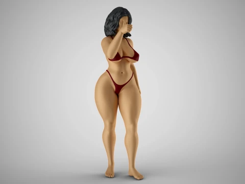 Agreed Woman 3D Print Model