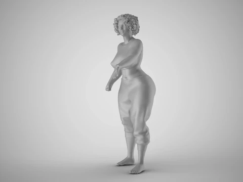 Talking Sports Coach 3D Print Model