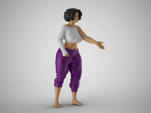 Talking Sports Coach 3D Print Model