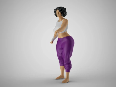 Talking Sports Coach 3D Print Model
