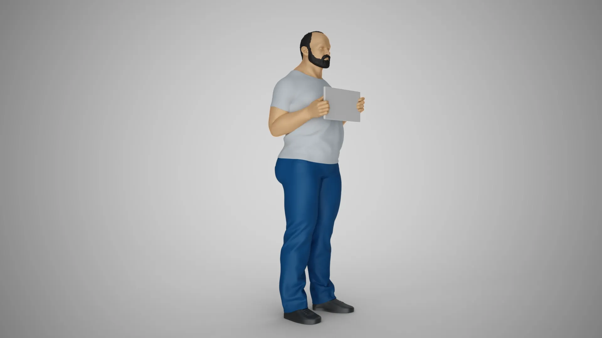 Convicted Man 3D Print Model .c4d .max .obj .3ds .fbx .stl .blend 