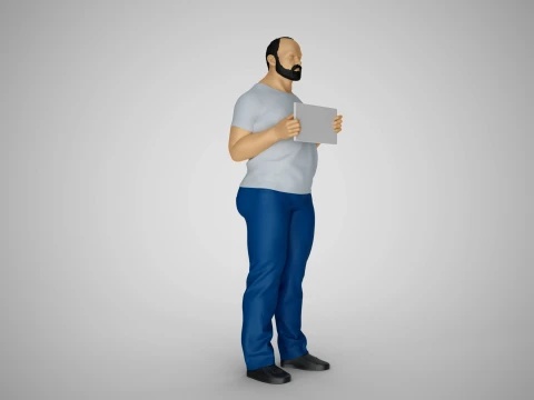 Convicted Man 3D Print Model