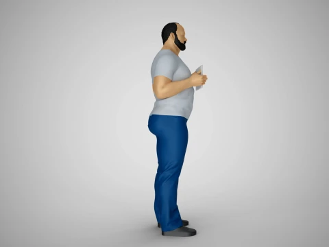 Convicted Man 3D Print Model