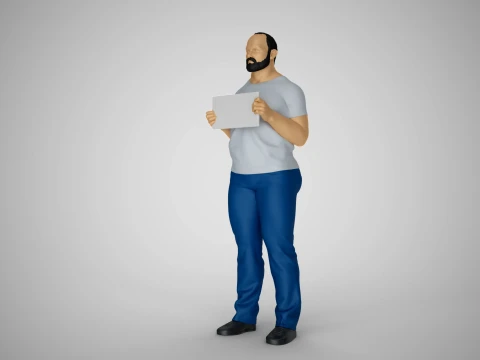 Convicted Man 3D Print Model