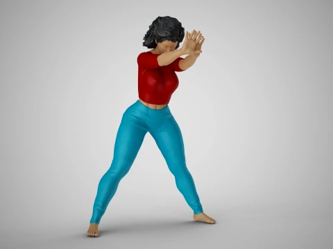 Kadın İtici G&uuml;c&uuml; 3D Baskı Modeli