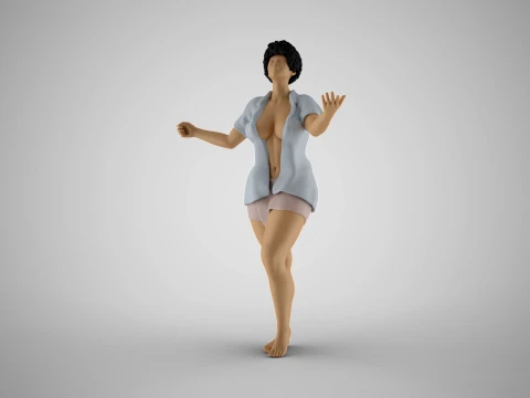 Yağmura Dokunmak 3D Baskı Modeli