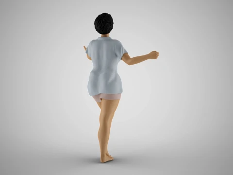 Touching the Rain 3D Print Model