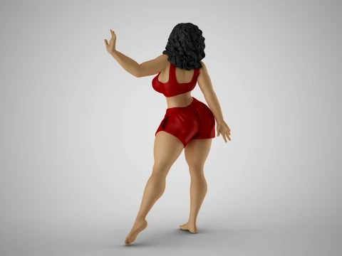 Enigmatic Woman 3D Print Model