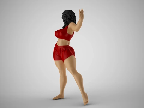Enigmatic Woman 3D Print Model