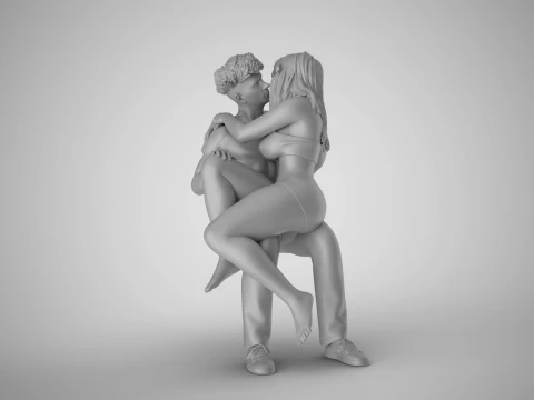 Cheek by Jowl 2 3D Print Model