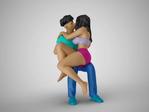 Cheek by Jowl 2 3D Print Model
