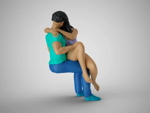Cheek by Jowl 2 3D Print Model