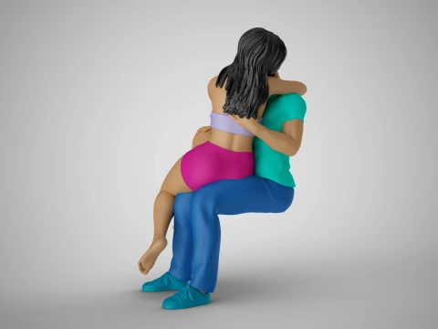 Cheek by Jowl 2 3D Print Model