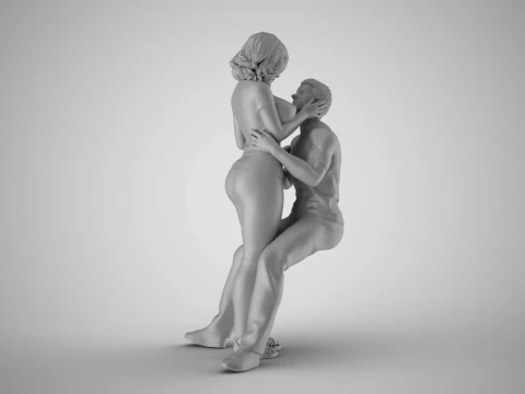 Cheek by Jowl 4 3D Print Model