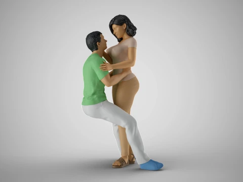 Cheek by Jowl 4 3D Print Model