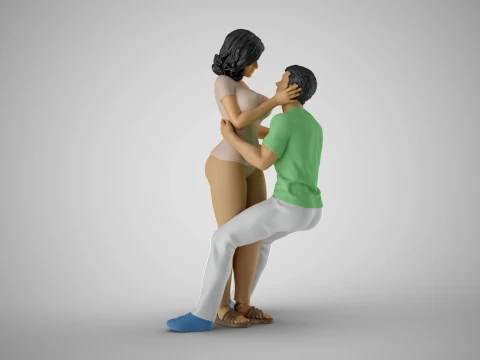 Cheek by Jowl 4 3D Print Model