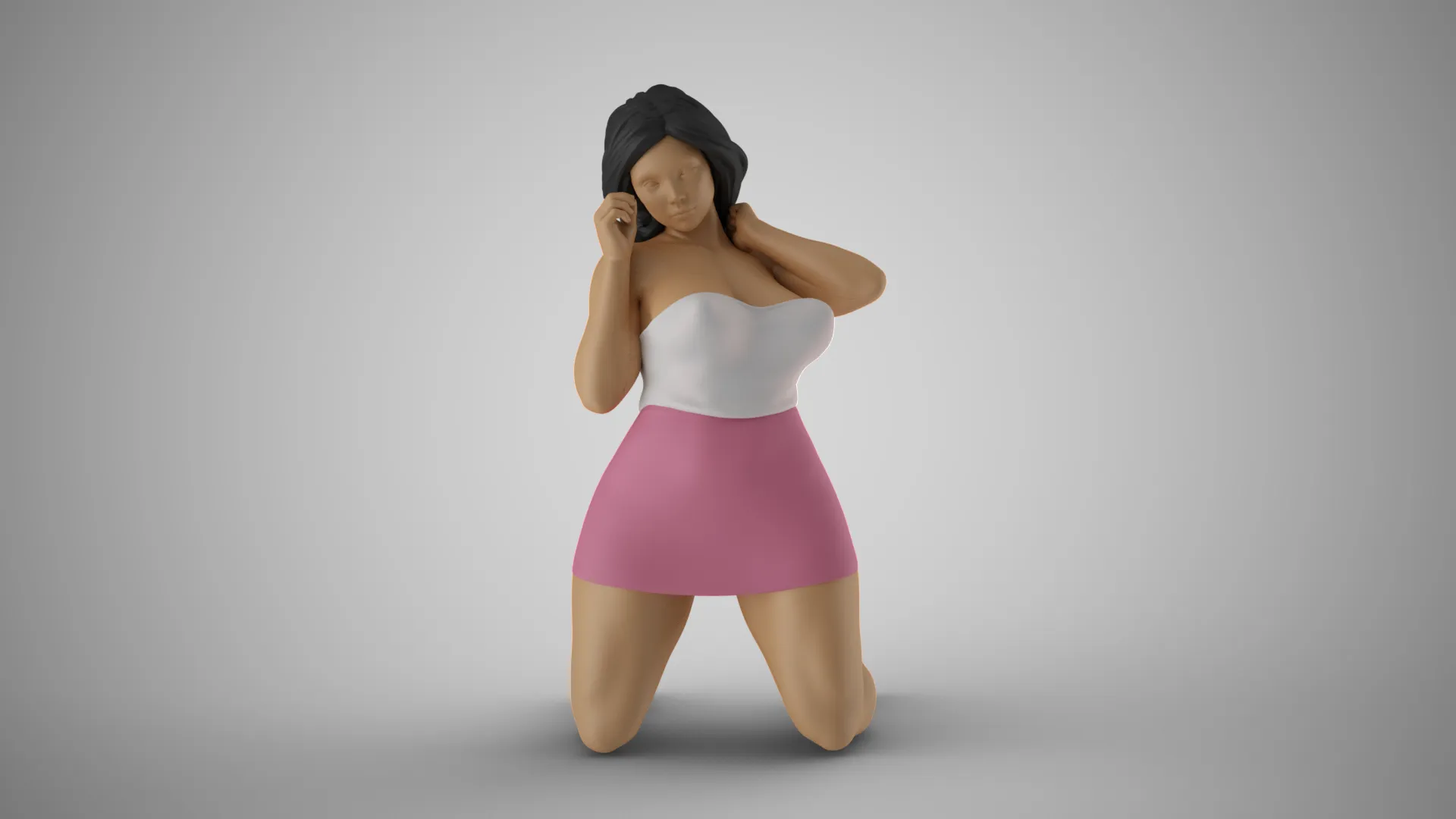 Woman Unknown Games 3D Print Model .c4d .max .obj .3ds .fbx .stl .blend 