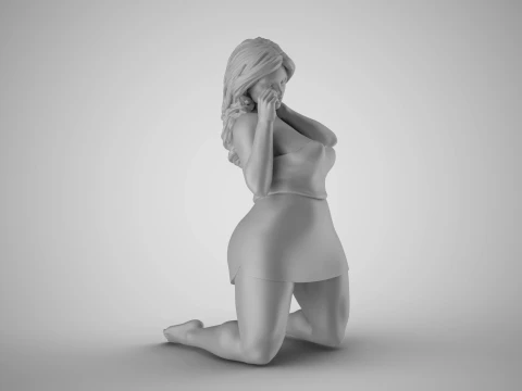Woman Unknown Games 3D Print Model