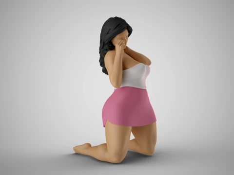 Woman Unknown Games 3D Print Model